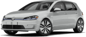 Volkswagen Golf wit – elektrische hatchback in de categorie compacte auto’s op Watkanikleasen.nl